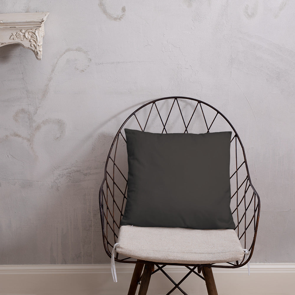 Mwilaco Custom-made Basic White Grey and Black Pillow