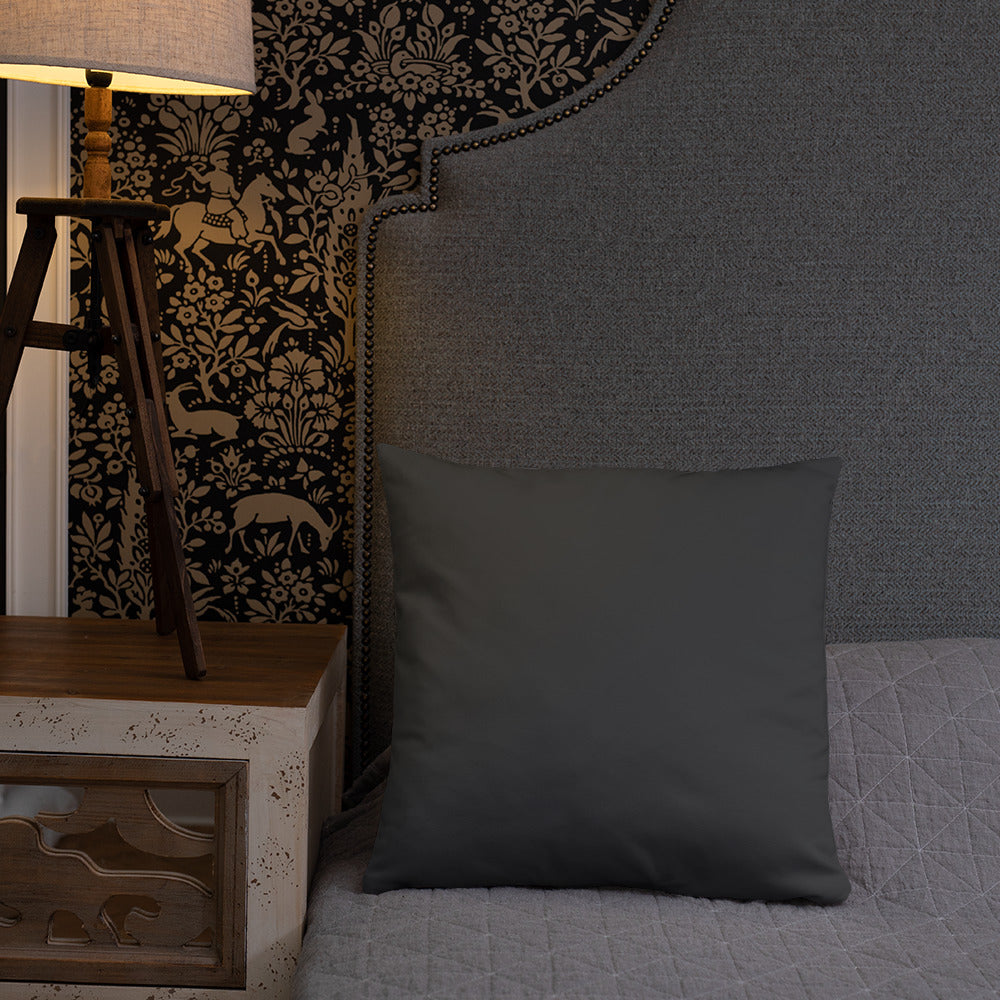Mwilaco Custom-made Basic White Grey and Black Pillow