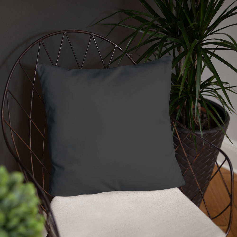 Mwilaco Custom-made Basic White Grey and Black Pillow