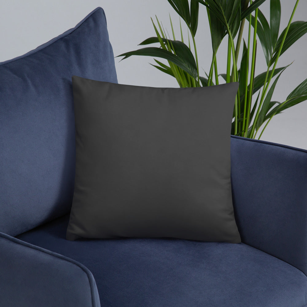 Mwilaco Custom-made Basic White Grey and Black Pillow