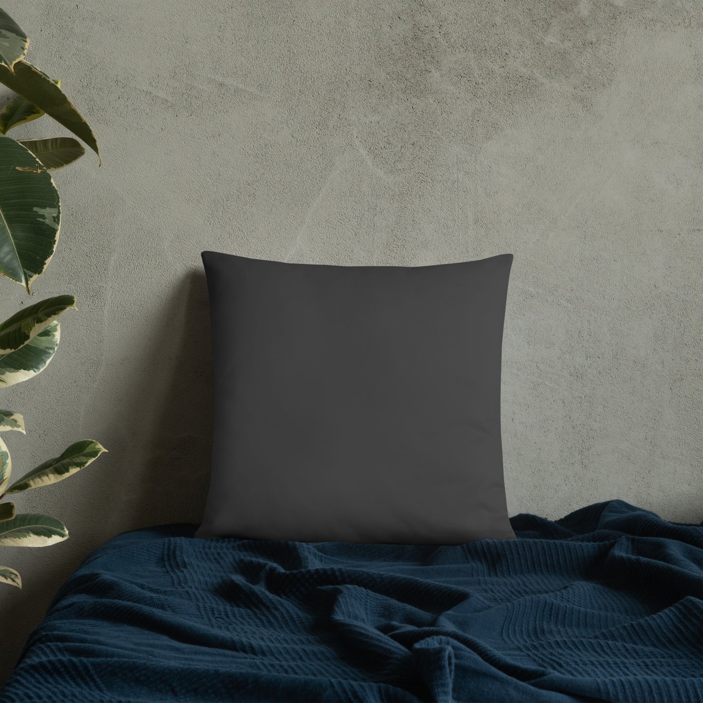 Mwilaco Custom-made Basic White Grey and Black Pillow