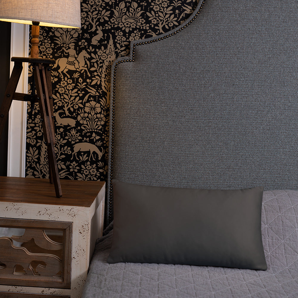 Mwilaco Custom-made Basic White Grey and Black Pillow