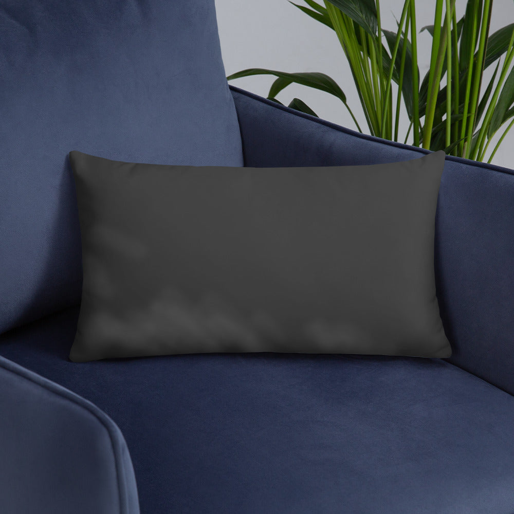 Mwilaco Custom-made Basic White Grey and Black Pillow