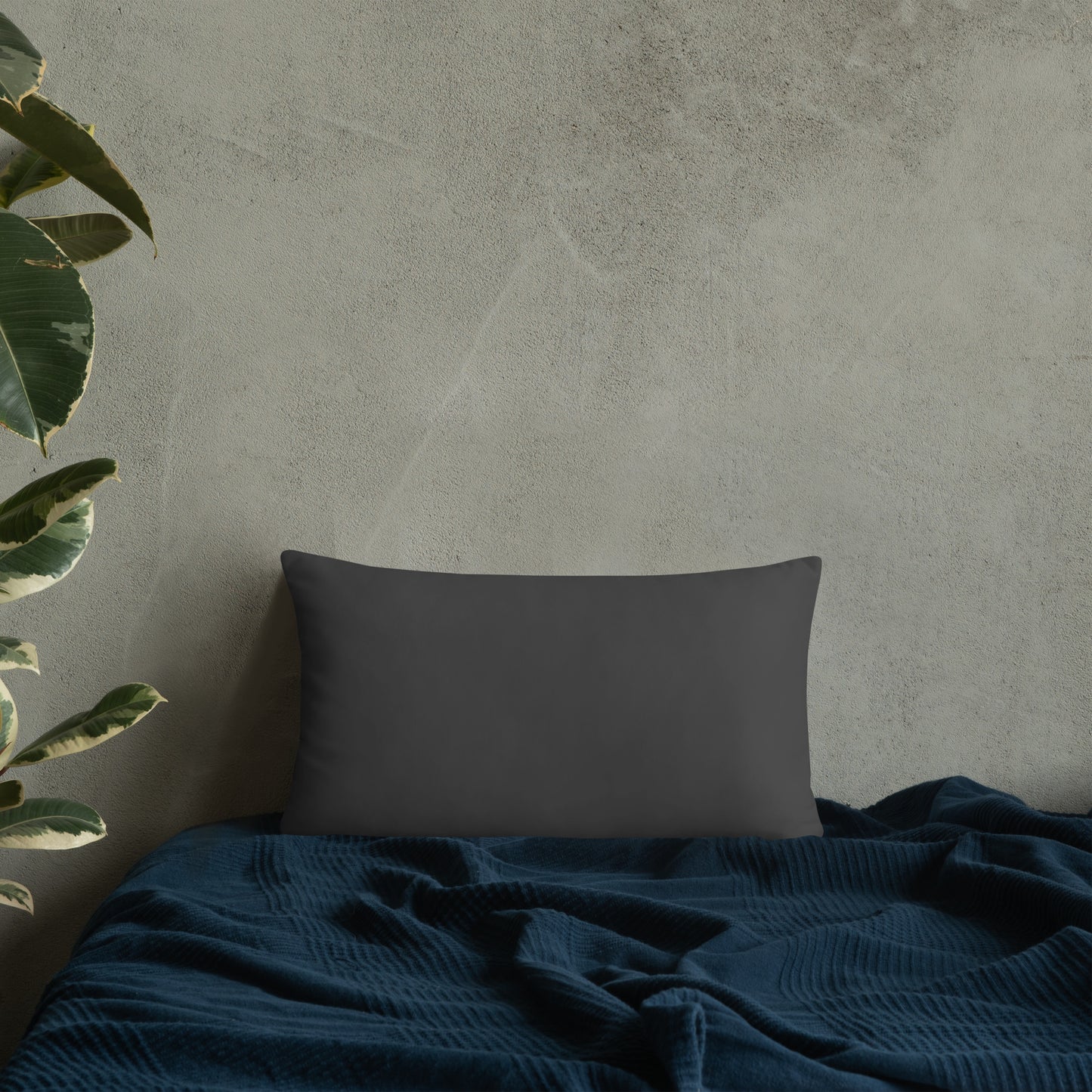 Mwilaco Custom-made Basic White Grey and Black Pillow