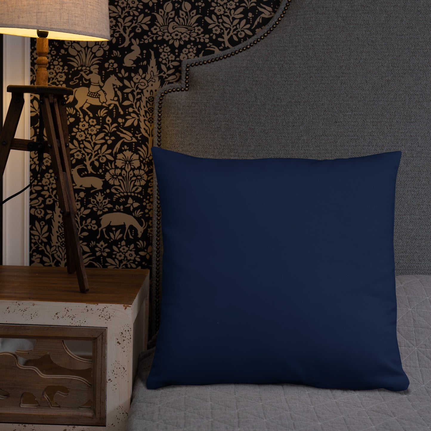 Mwilaco Custom-made Basic Purple and Black  Pillow