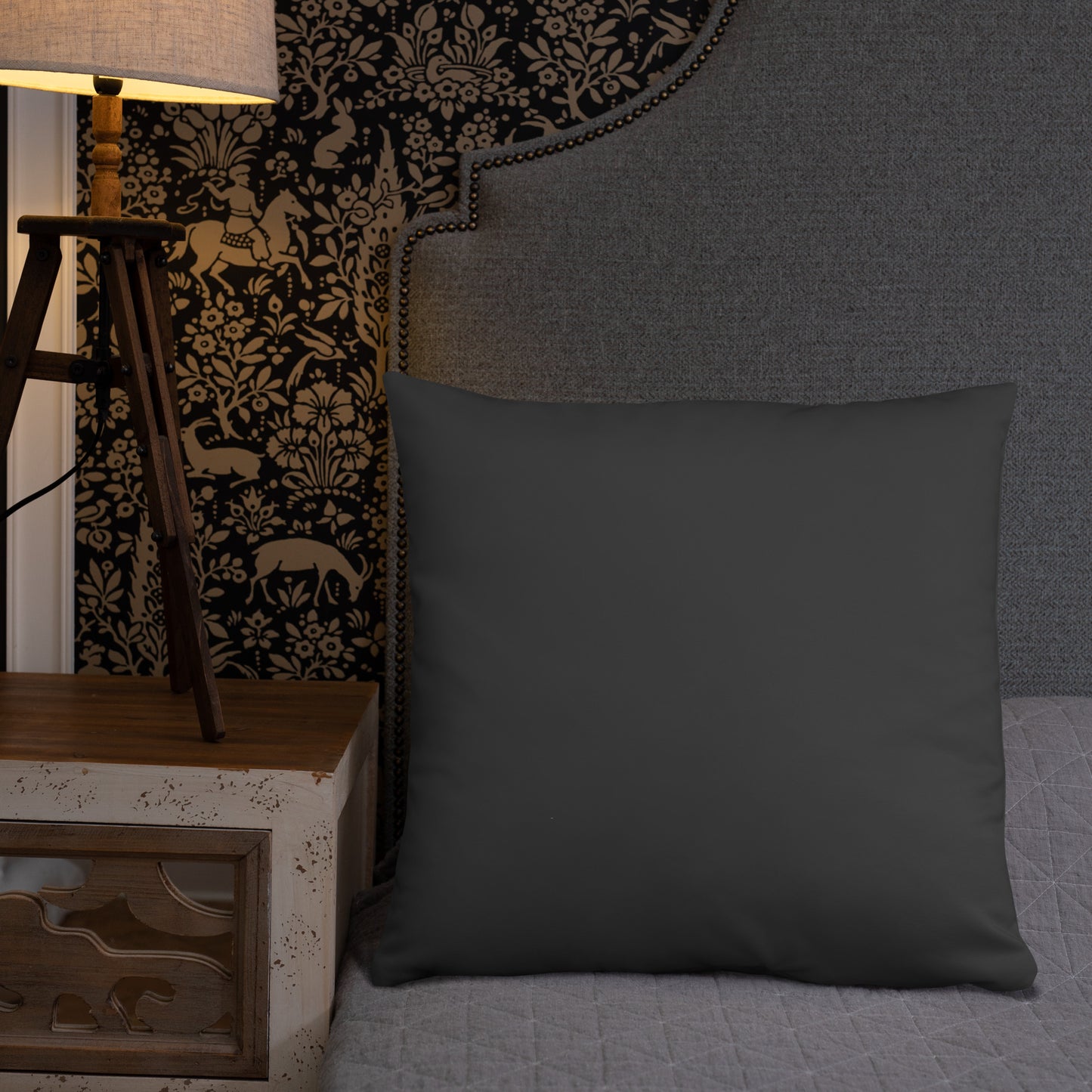 Mwilaco Custom-made Basic White Grey and Black Pillow