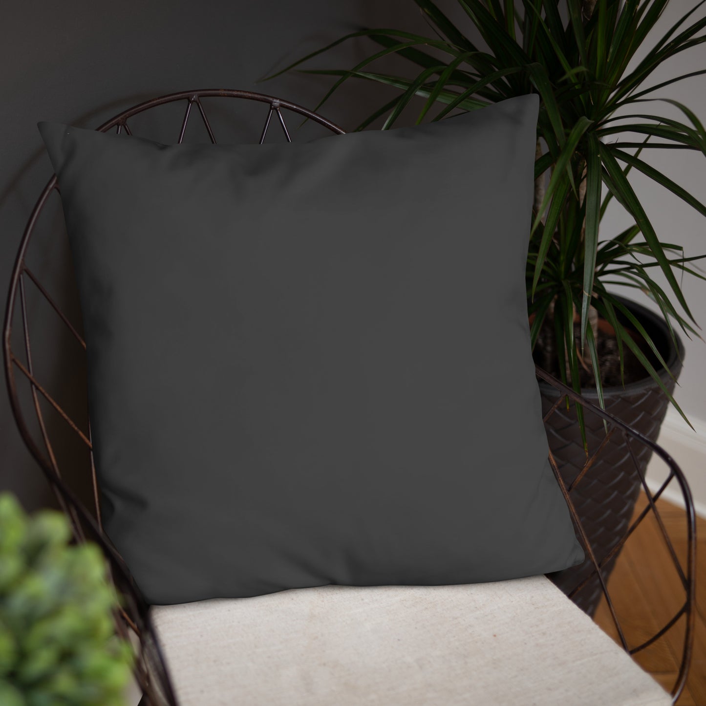 Mwilaco Custom-made Basic White Grey and Black Pillow