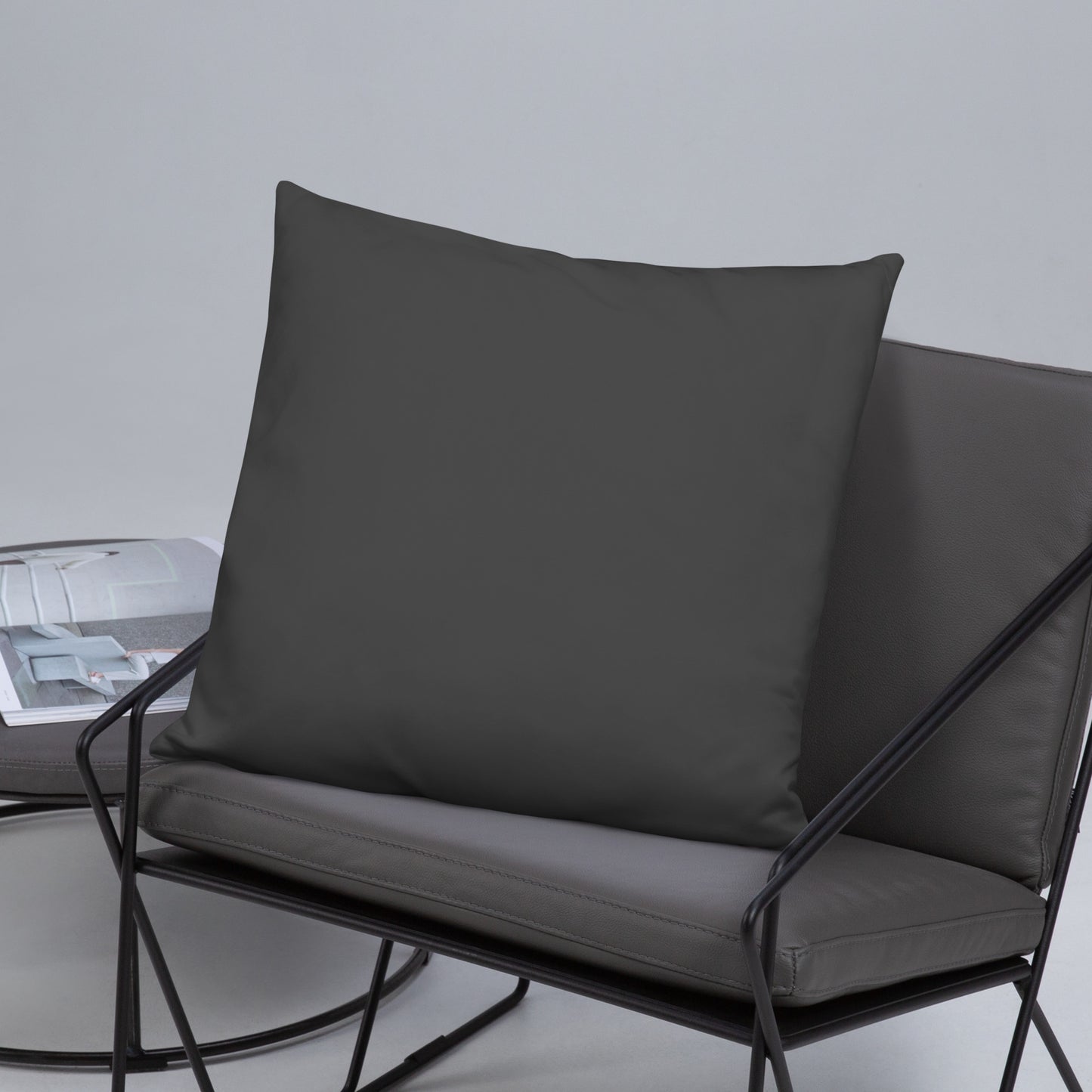 Mwilaco Custom-made Basic White Grey and Black Pillow