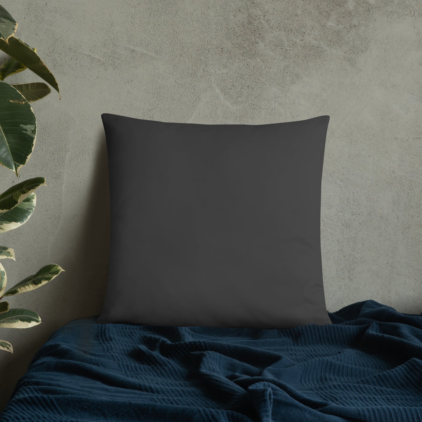 Mwilaco Custom-made Basic White Grey and Black Pillow
