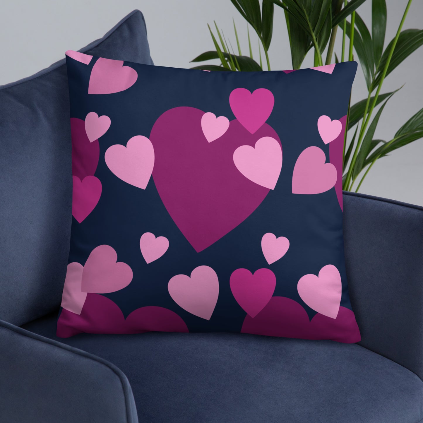 Mwilaco Custom-made Basic Purple and Black  Pillow