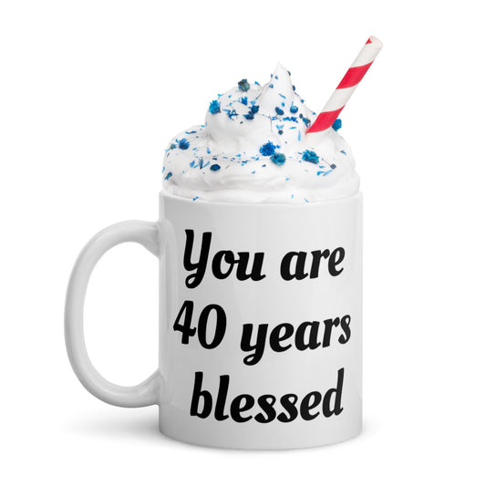 White glossy mug - MWILACO