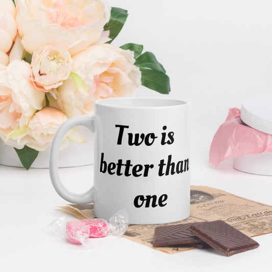 White glossy mug - MWILACO