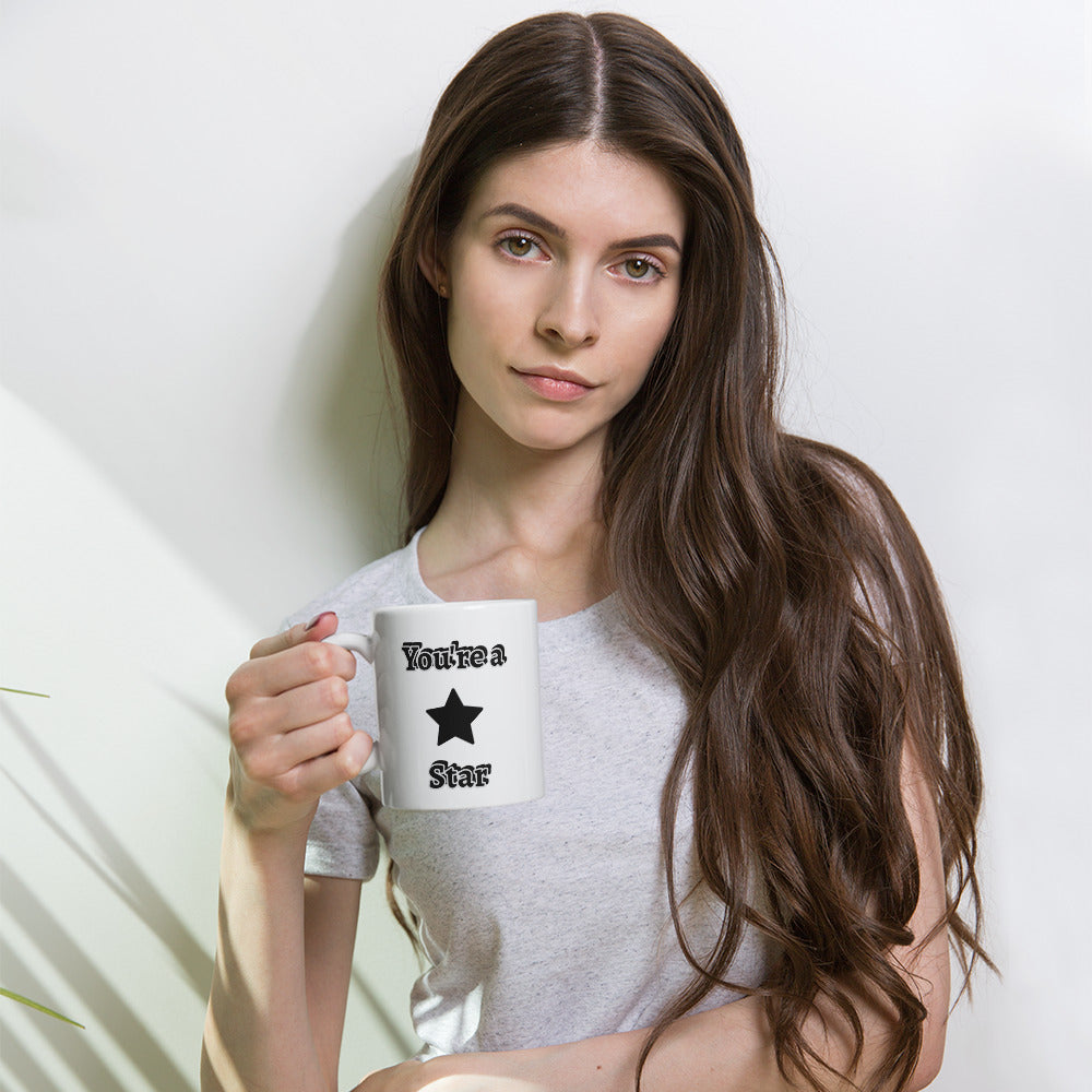 White glossy Gift Mug