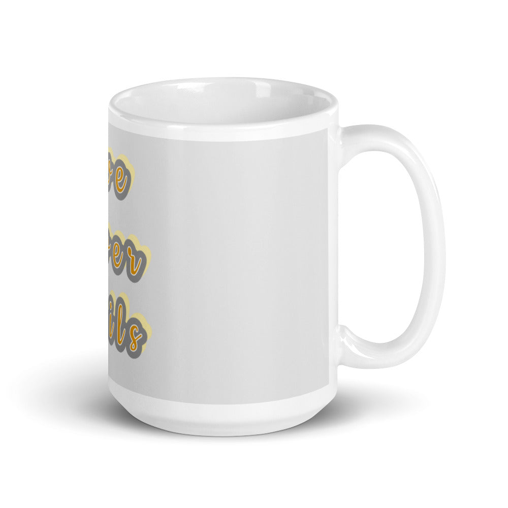 White glossy mug - MWILACO