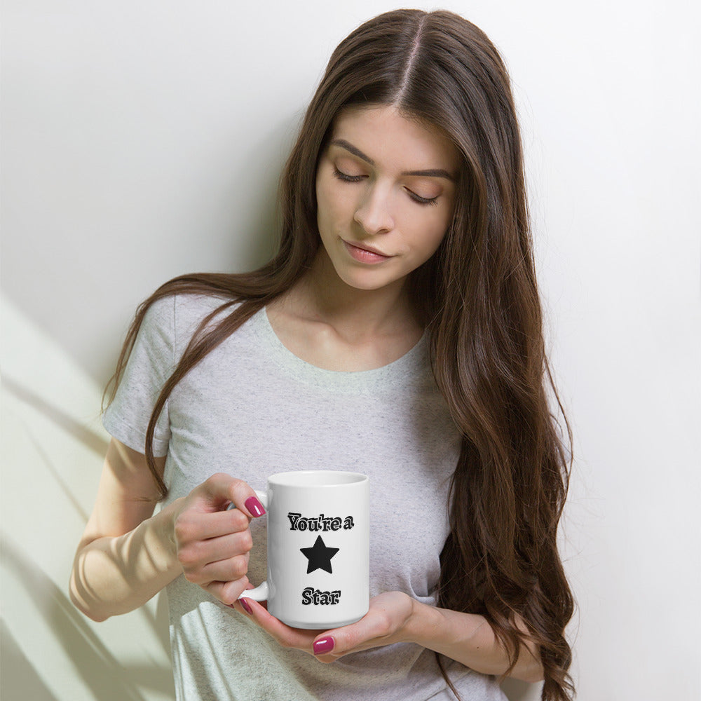 White glossy Gift Mug